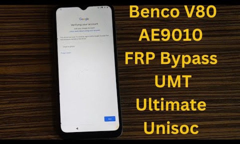 Benco V80 AE9010 FRP Bypass UMT Ultimate Unisoc Benco V80 AE9010 FRP Bypass UMT Ultimate Unisoc