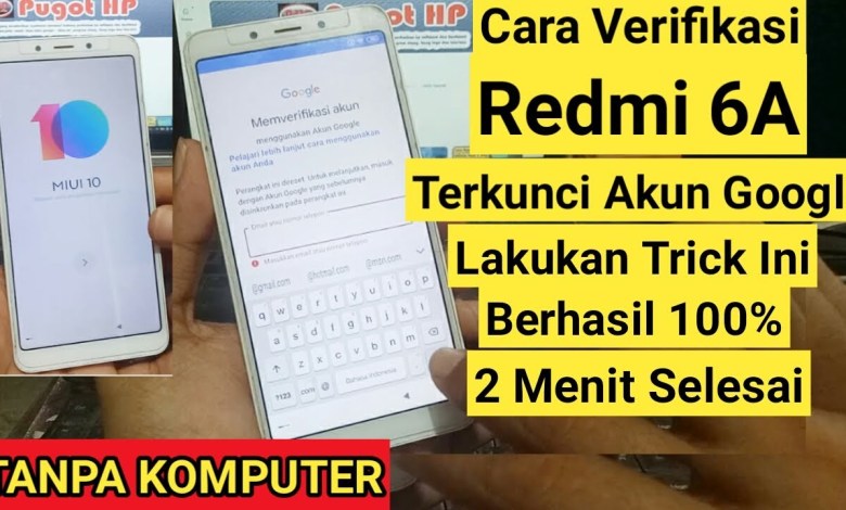 Redmi 6A Mui 10 Forgot Google Account Without Computer Work 10 Redmi 6A Mui 10 Forgot Google Account Without Computer Work 10