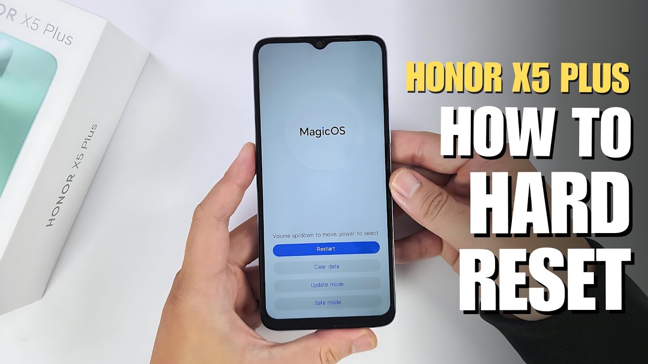 How to Hard Reset Honor X5 Plus How to Hard Reset Honor X5 Plus