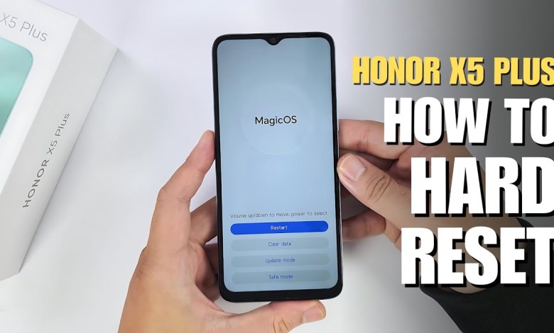 How to Hard Reset Honor X5 Plus How to Hard Reset Honor X5 Plus