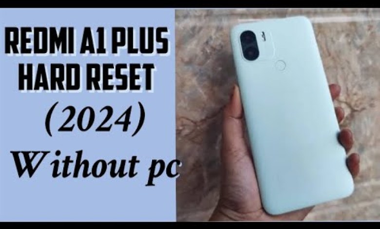 Redmi a1+ hard reset (2024)||mi a1 plus factory reset Redmi a1+ hard reset (2024)||mi a1 plus factory reset