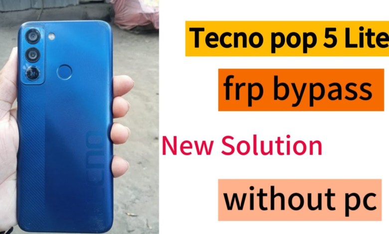 Tecno pop 5 lite frp bypass without pc. easy ways frp Tecno pop 5 lite frp bypass without pc. easy ways frp
