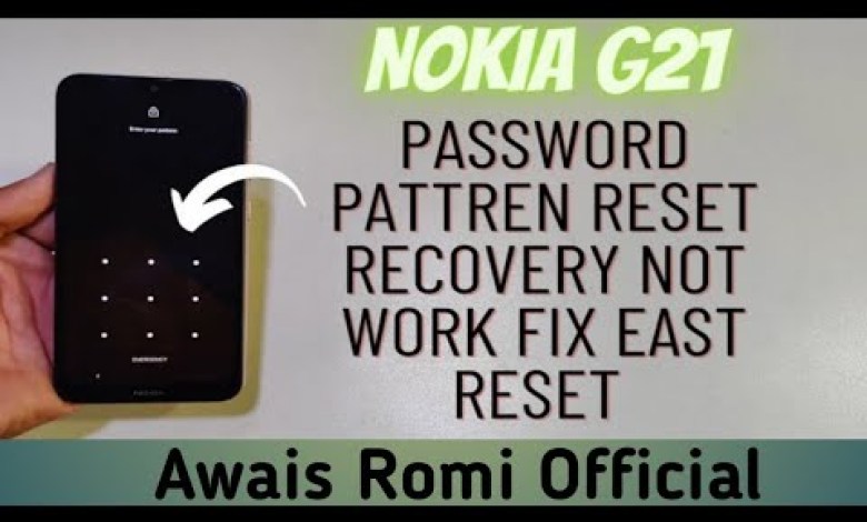 NOKIA G21 Hard Reset & FRP Bypass unlock google account NOKIA G21 Hard Reset & FRP Bypass unlock google account