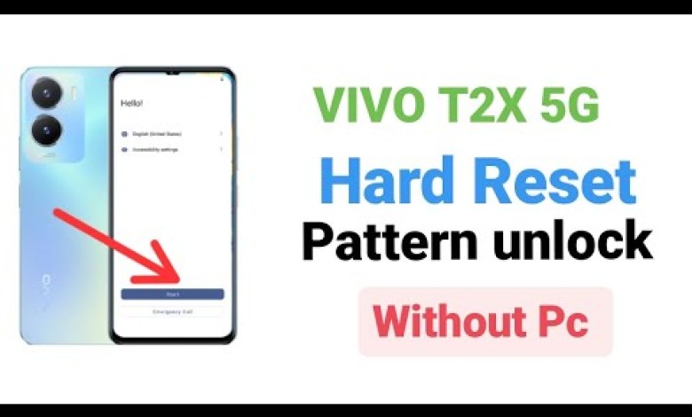 Vivo T2x 5g Factory Reset | Vivo T2x Hard Reset & Vivo T2x 5g Factory Reset | Vivo T2x Hard Reset &
