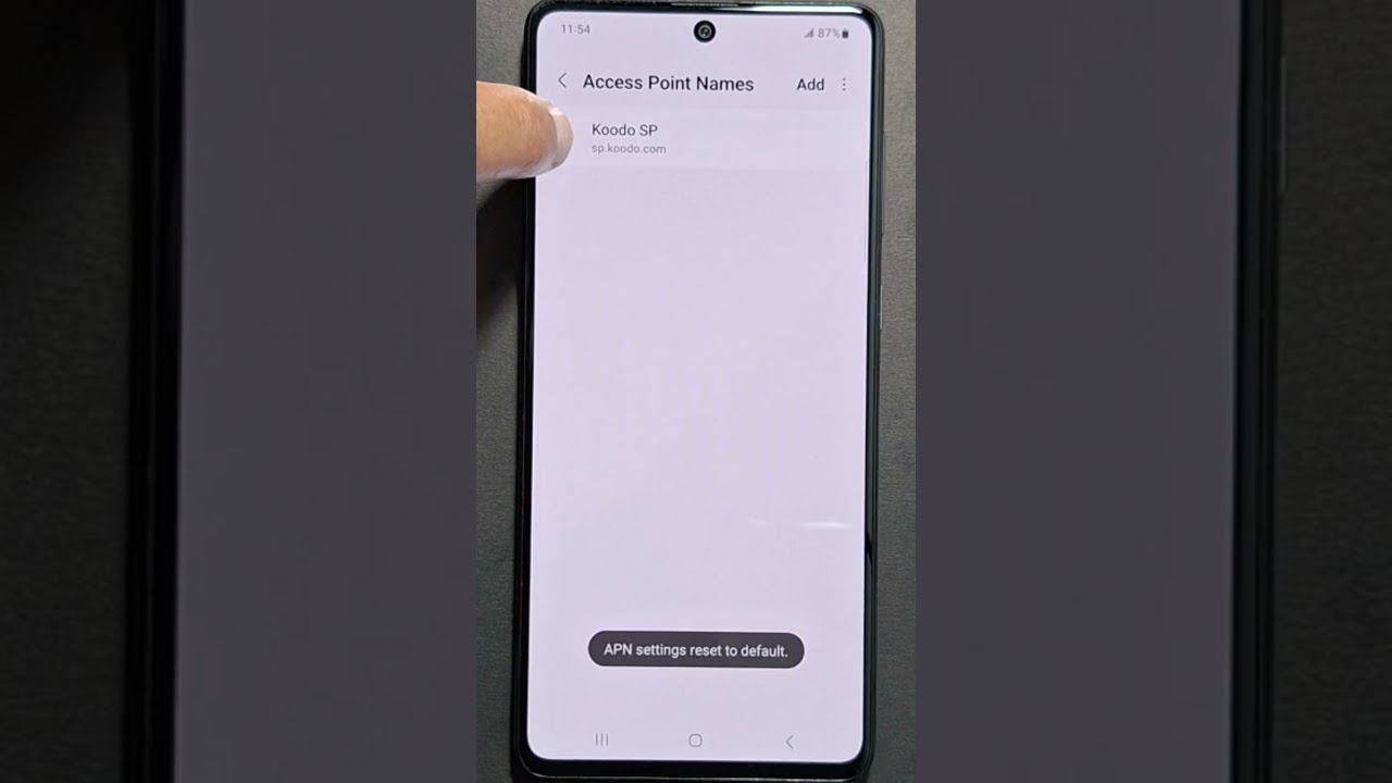 Reset Network APN and Fix Mobile Data problems in Reset Network APN and Fix Mobile Data problems in