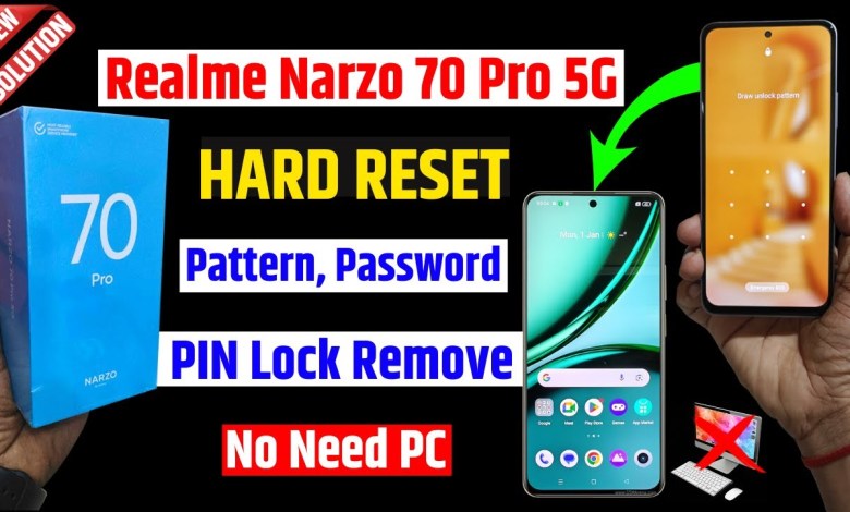 Realme Narzo 70 Pro Hard Reset & Remove All Type Realme Narzo 70 Pro Hard Reset & Remove All Type