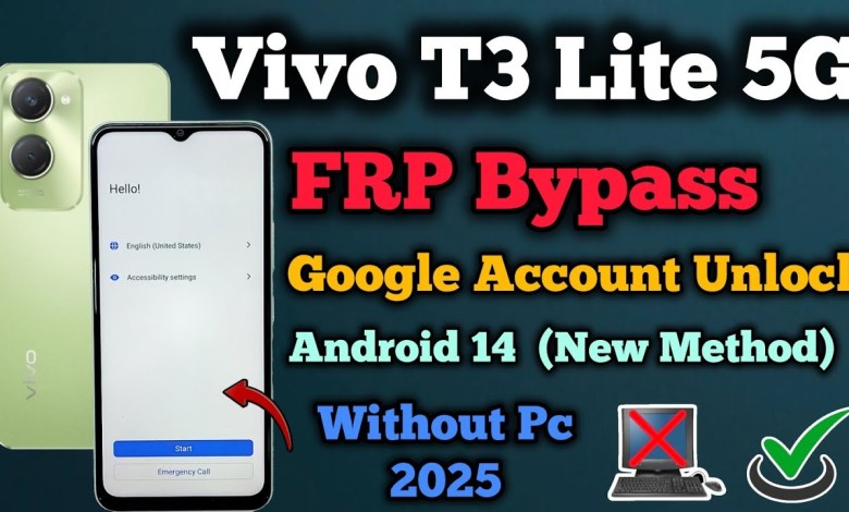 Unlocking Vivo T3 Lite 5G with FRP Bypass: Secrets of Android 14 Settings Revealed! Unlocking Vivo T3 Lite 5G with FRP Bypass: Secrets of Android 14 Settings Revealed!