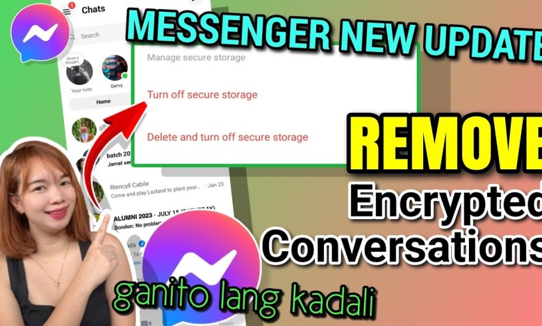 HOW TO TURN ON & OFF END TO END ENCRYPTION ON HOW TO TURN ON & OFF END TO END ENCRYPTION ON