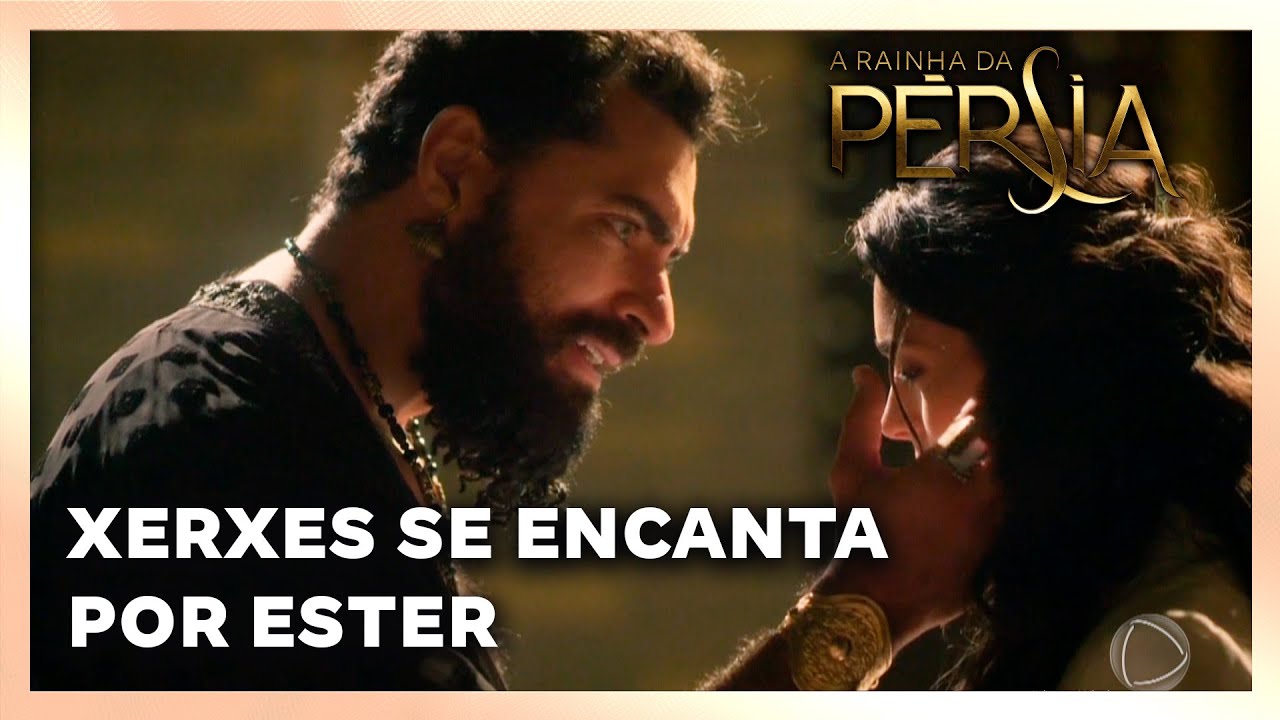 THE QUEEN OF PERSIA: Xerxes is enchanted by Esther in his THE QUEEN OF PERSIA: Xerxes is enchanted by Esther in his