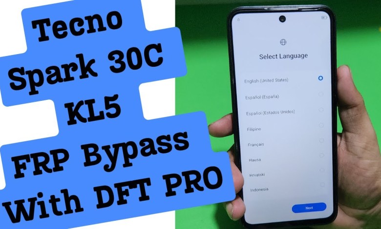 Unlocking Secrets: Bypass FRP on Tecno Spark 30C KL5 with DFT PRO! Discover How! Unlocking Secrets: Bypass FRP on Tecno Spark 30C KL5 with DFT PRO! Discover How!