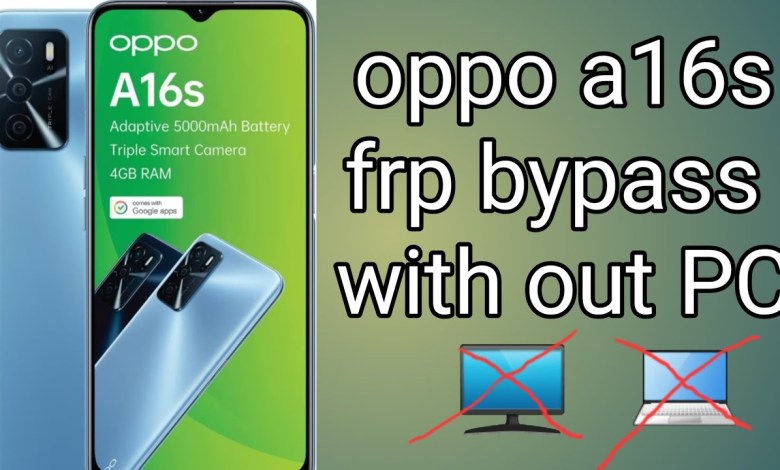oppo a16s cph2271 frp bypass with out PC oppo a16s cph2271 frp bypass with out PC