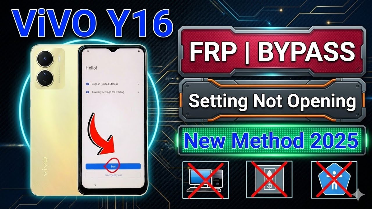 New Vivo Y16 Frp Bypass Method ll Setting Won’t Open in 2025 New Vivo Y16 Frp Bypass Method ll Setting Won’t Open in 2025