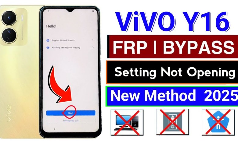 New Vivo Y16 Frp Bypass Method ll Setting Won’t Open in 2025 New Vivo Y16 Frp Bypass Method ll Setting Won’t Open in 2025