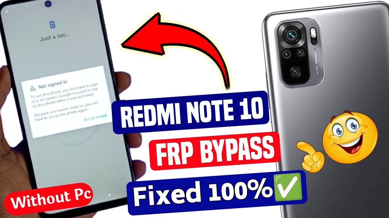 Redmi Note 10 Pro Frp Bypass Miui 13 Without Pc | No Redmi Note 10 Pro Frp Bypass Miui 13 Without Pc | No