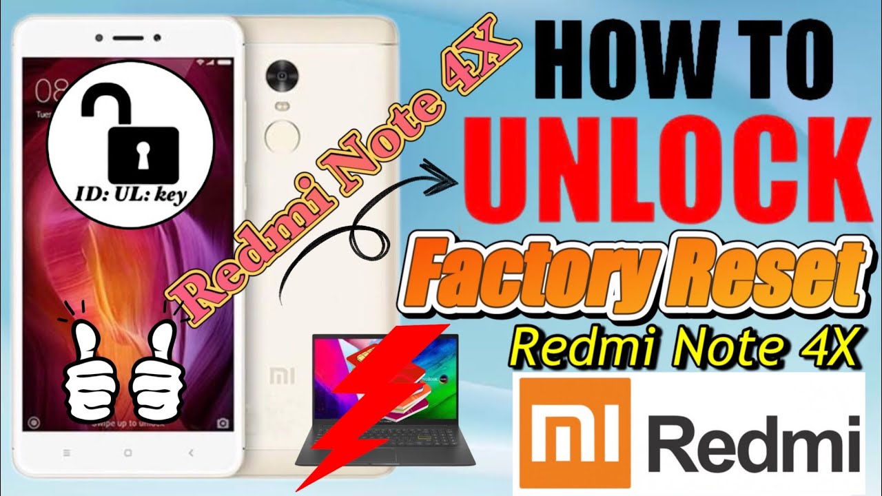 #ID_UL_key How to UNLOCK Xiaomi Redmi Note 4X FRP #ID_UL_key How to UNLOCK Xiaomi Redmi Note 4X FRP