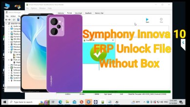 Symphony Innova 10 FRP Unlock File Without Box Symphony Innova 10 FRP Unlock File Without Box