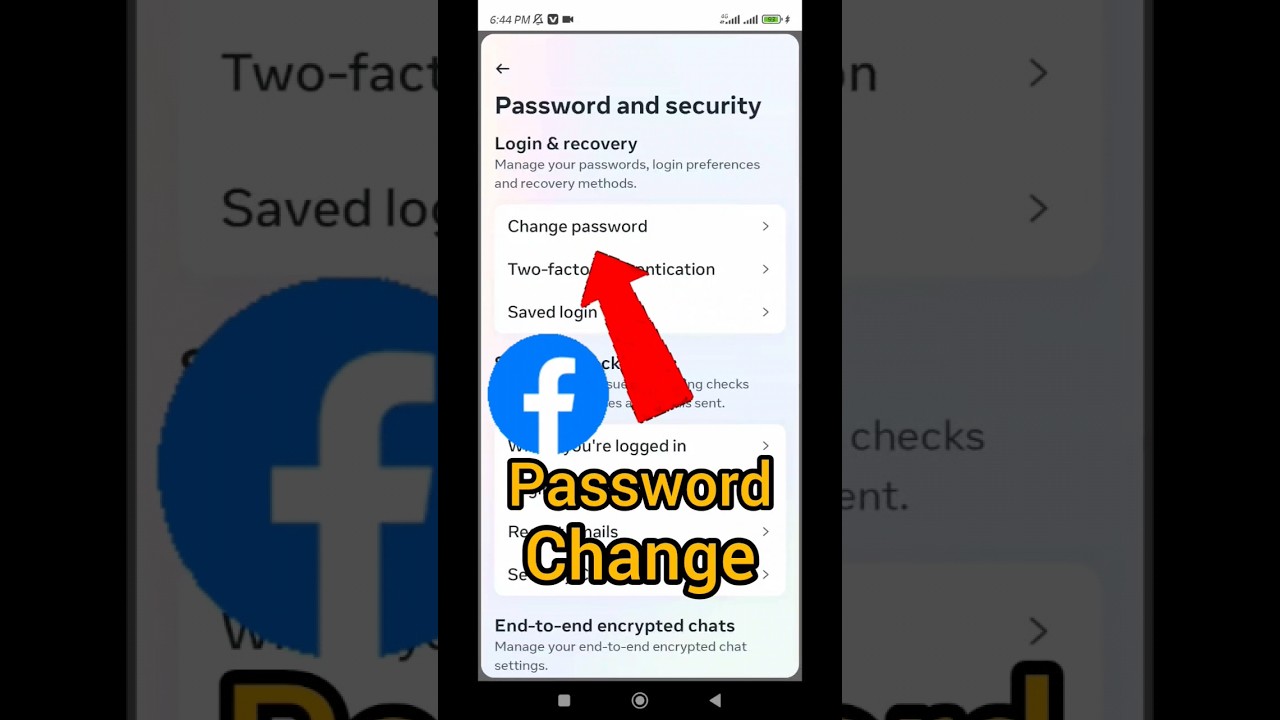 How to change Facebook password? facebook password How to change Facebook password? facebook password