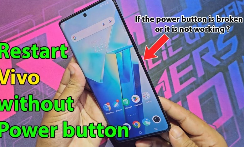 How to restart vivo phone without power button How to restart vivo phone without power button