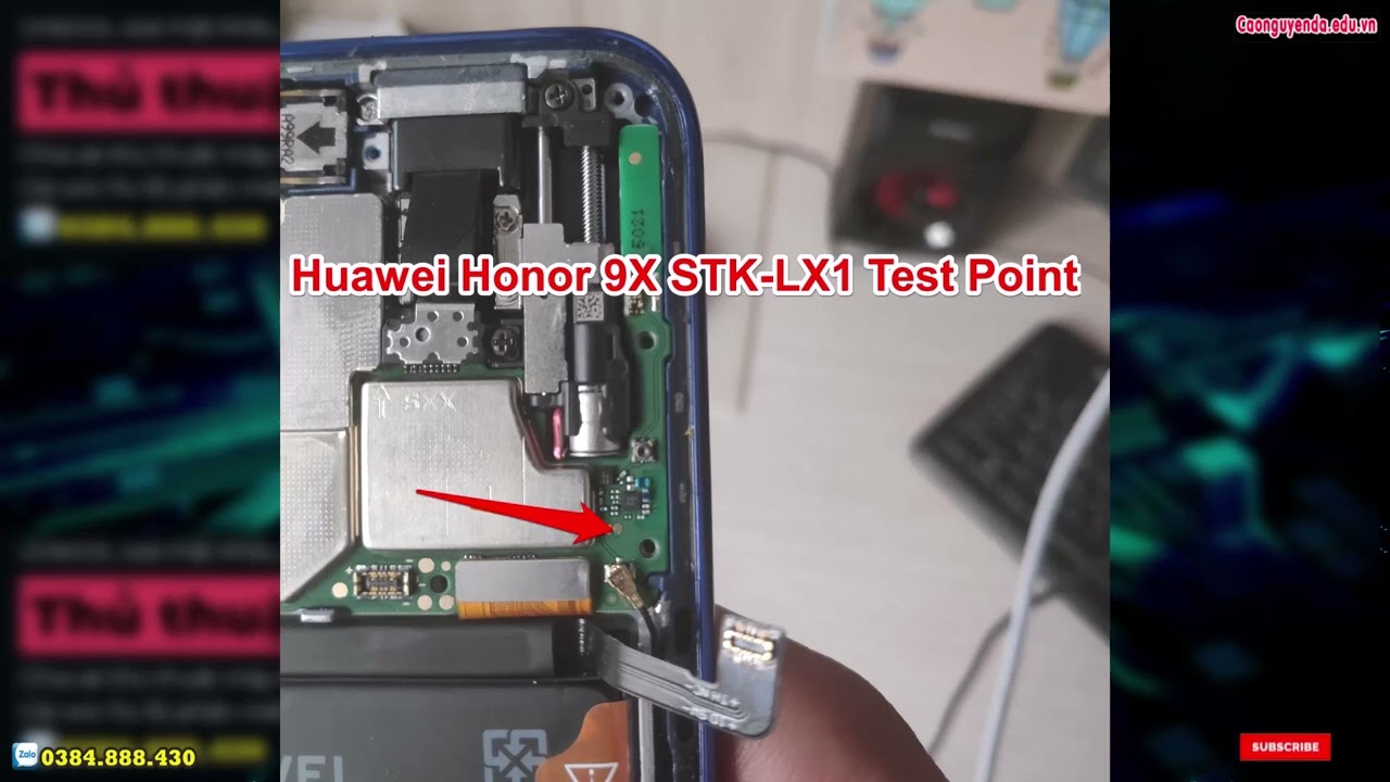 Huawei Honor 9X STK-LX1 Test Point Huawei Honor 9X STK-LX1 Test Point