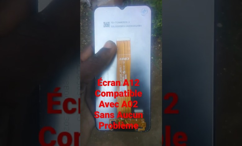 A12 Screen Compatible With A02 Without Any Problem A12 Screen Compatible With A02 Without Any Problem