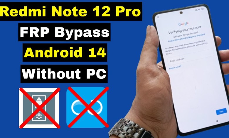 Redmi Note 12 Pro FRP Bypass Android 14 Without PC | Redmi Note 12 Pro FRP Bypass Android 14 Without PC |