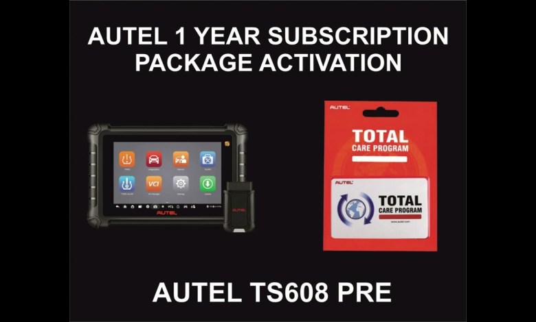 Autel 1 Year Activation, For Autel TS608 Pre Autel 1 Year Activation, For Autel TS608 Pre
