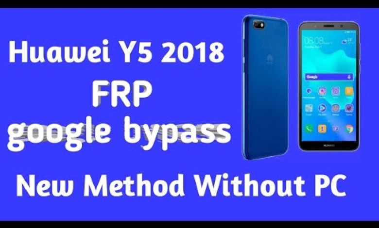 Huawei Y5 2018 Frp Bypass || how to google bypass Huawei Y5 2018 Frp Bypass || how to google bypass
