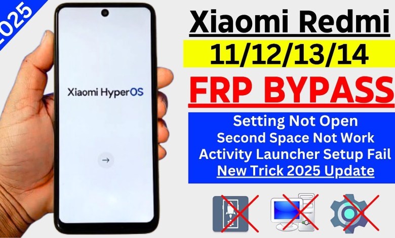 Unlocking Secrets: Bypass Google/FRP on Redmi Note 11/12/13/14 with HyperOS! Unlocking Secrets: Bypass Google/FRP on Redmi Note 11/12/13/14 with HyperOS!
