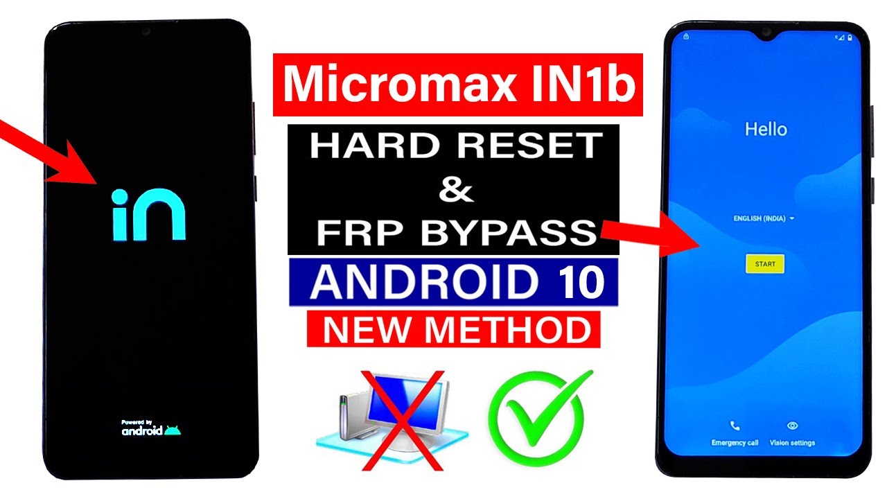Unlock the Secrets of Micromax IN1b E7533 with Android 10: Hard Reset & FRP Unlock the Secrets of Micromax IN1b E7533 with Android 10: Hard Reset & FRP