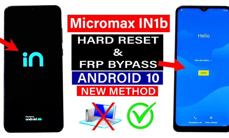 Unlock the Secrets of Micromax IN1b E7533 with Android 10: Hard Reset & FRP Unlock the Secrets of Micromax IN1b E7533 with Android 10: Hard Reset & FRP