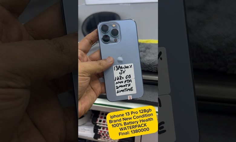 IPHONE 13 PRO 128gb NON PTA JV WATERPACK FIRE IPHONE 13 PRO 128gb NON PTA JV WATERPACK FIRE