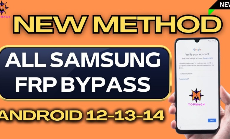 Samsung FRP Bypass New Method Unlock for All Samsung FRP Bypass New Method Unlock for All