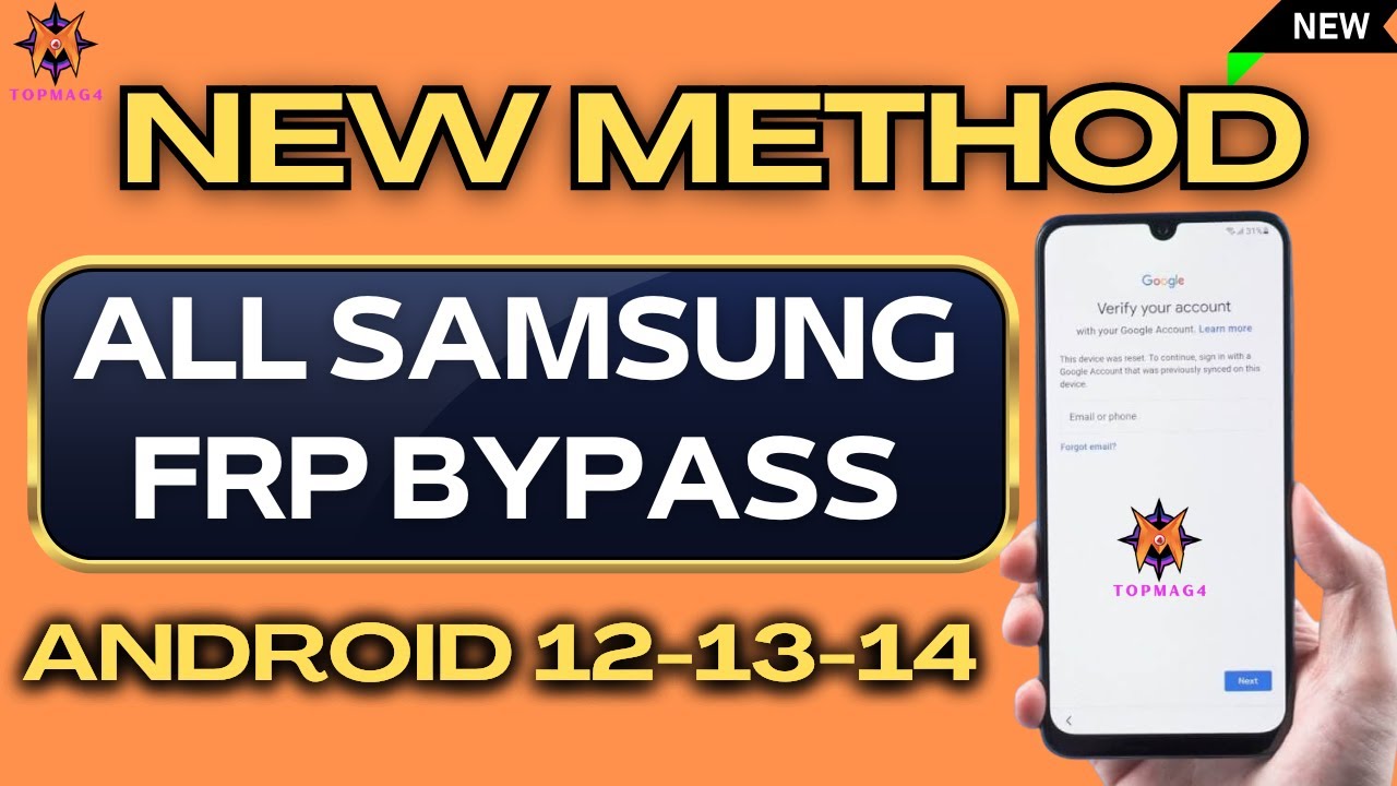 Samsung FRP Bypass New Method Unlock for All Samsung FRP Bypass New Method Unlock for All