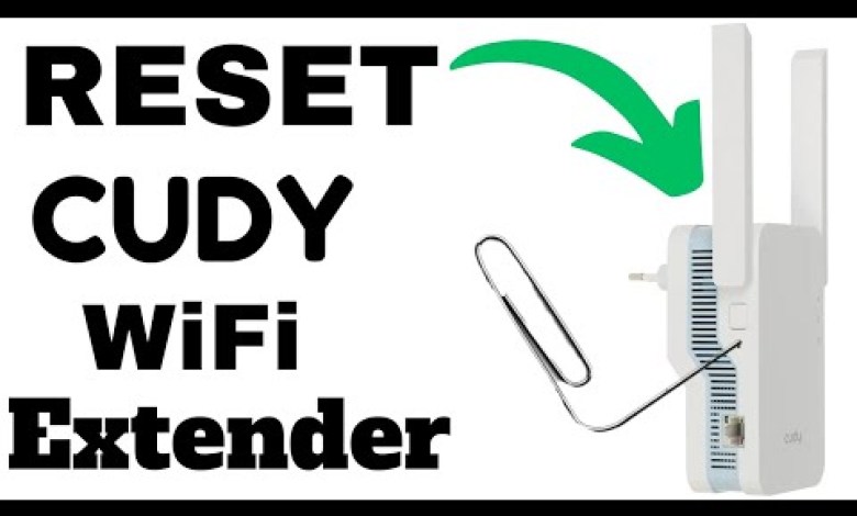How to Reset Cudy WiFi Extender To Factory Default How to Reset Cudy WiFi Extender To Factory Default