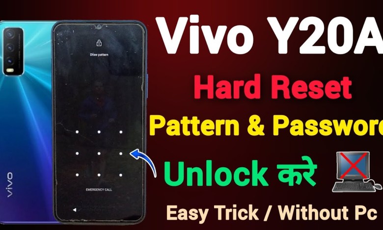 Vivo Y20A | Hard Reset | Password Unlock | Pattern Vivo Y20A | Hard Reset | Password Unlock | Pattern