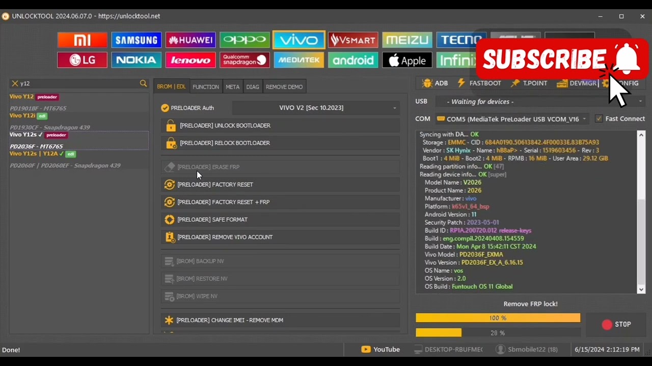 vivo y15s frp bypass unlock tool | y15s google account vivo y15s frp bypass unlock tool | y15s google account