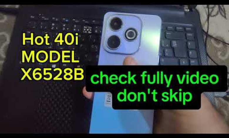Infinix hot 40i frp bypass without pc Android 13 Infinix hot 40i frp bypass without pc Android 13