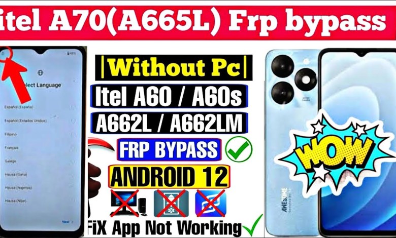 Unlock Itel A60/A60s FRP Without PC | Intriguing New Method Revealed for 2024 Unlock Itel A60/A60s FRP Without PC | Intriguing New Method Revealed for 2024