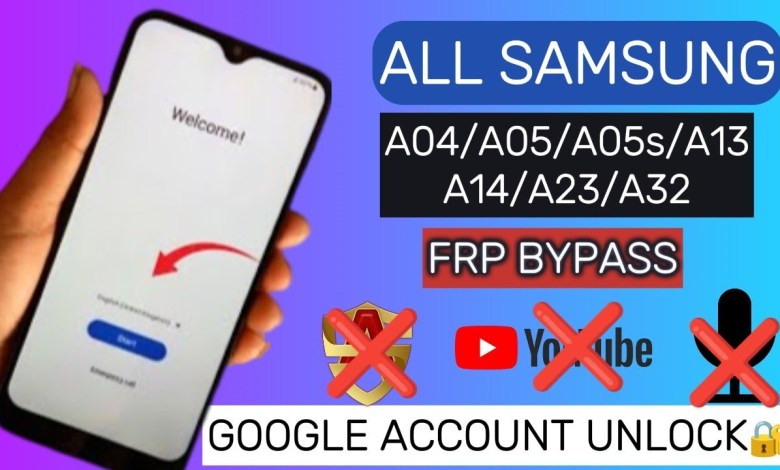 All Samsung A04/A05/A05s/A13/A14/A23/A32 || FRP All Samsung A04/A05/A05s/A13/A14/A23/A32 || FRP