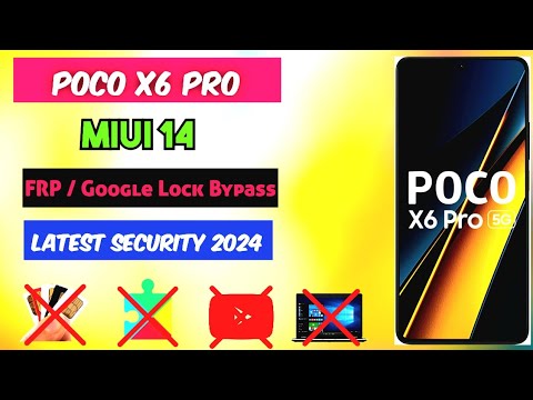 POCO X6 Pro MIUI 14 FRP Bypass without PC | All Xiaomi POCO X6 Pro MIUI 14 FRP Bypass without PC | All Xiaomi