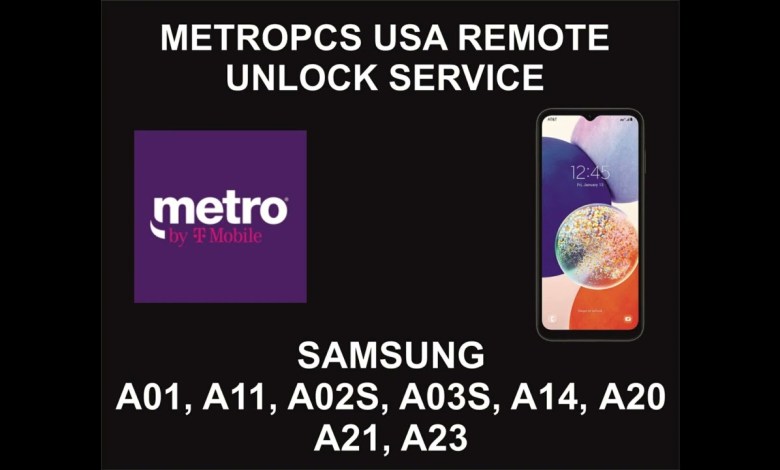 MetroPCS USA Remote Unlock Service, Samsung A01, A02, MetroPCS USA Remote Unlock Service, Samsung A01, A02,