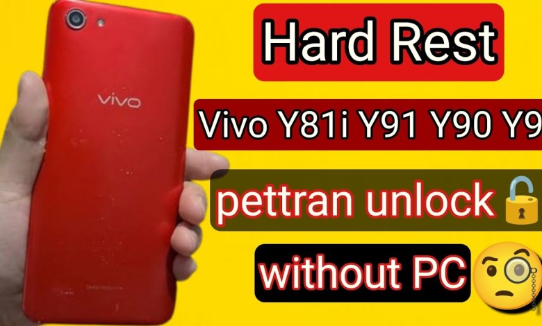 all vivo 1812 Y81i hard reset How to Remove Pattern all vivo 1812 Y81i hard reset How to Remove Pattern