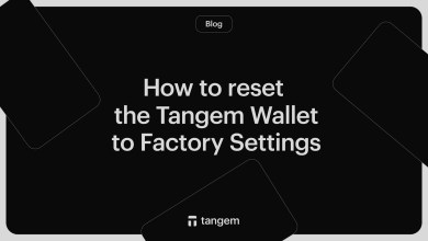 How to reset the Tangem Wallet to Factory Settings How to reset the Tangem Wallet to Factory Settings