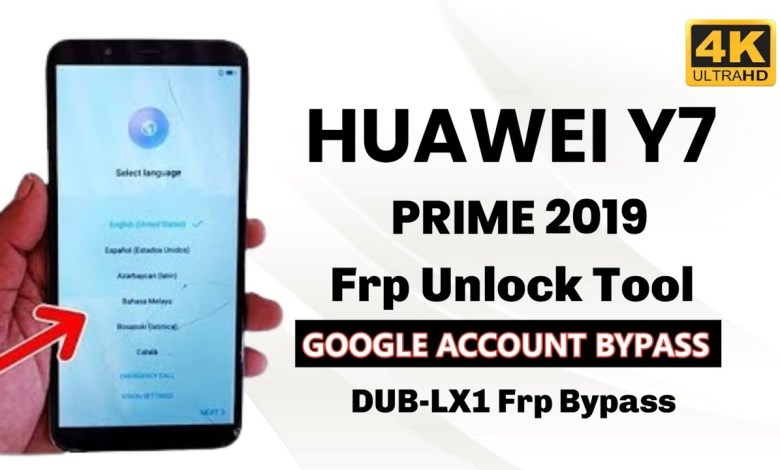 Huawei Y7 Prime 2019 Frp Bypass Unlock tool | DUB-LX1 Huawei Y7 Prime 2019 Frp Bypass Unlock tool | DUB-LX1