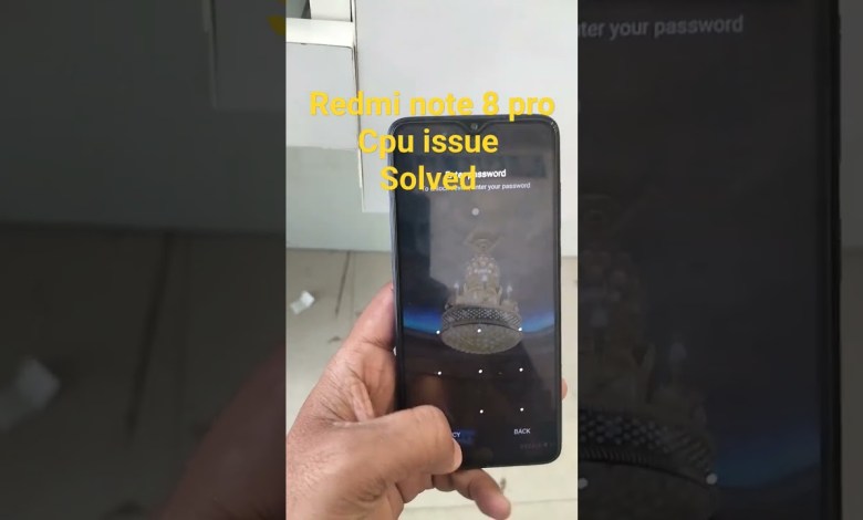 Redmi note 8 pro cpu issue solved, #hindupuran Redmi note 8 pro cpu issue solved, #hindupuran