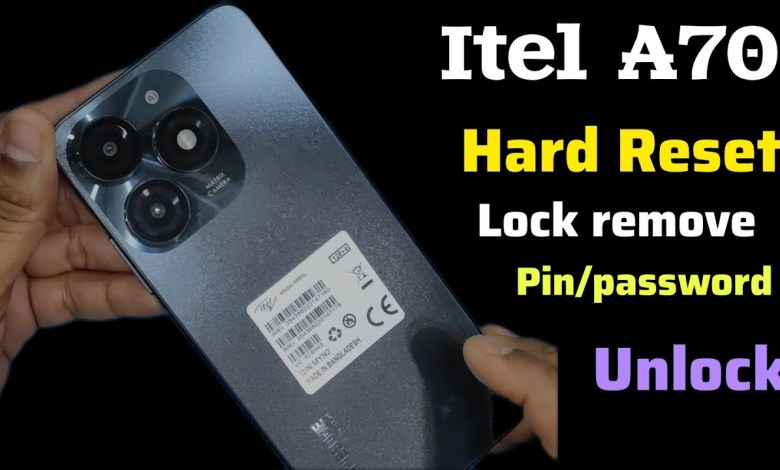 Itel A70 hard Reset, lock screen unlock, pin/password Itel A70 hard Reset, lock screen unlock, pin/password