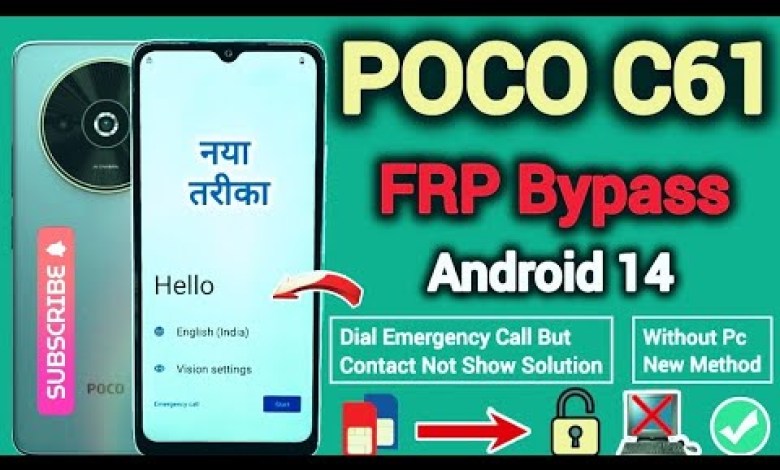 Unlocking Secrets: Discover the 100% Working POCO C61 FRP Bypass Without a PC! Unlocking Secrets: Discover the 100% Working POCO C61 FRP Bypass Without a PC!