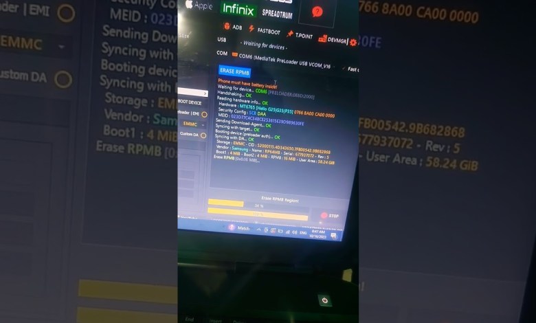 RPMB ERASE !! SAMSUNG A03S MDM LOCK REMOVE !! RPMB ERASE !! SAMSUNG A03S MDM LOCK REMOVE !!