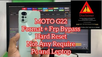 Motorola G22 Format + Frp bypass + Hard Reset Not Motorola G22 Format + Frp bypass + Hard Reset Not