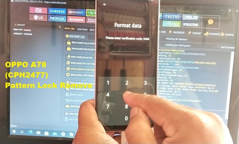 OPPO A17 (CPH2477) Pattern Unlock & FRP Bypass Unlock OPPO A17 (CPH2477) Pattern Unlock & FRP Bypass Unlock
